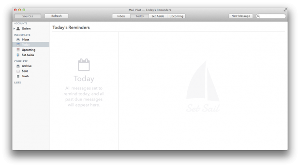 Wer will, kann sich klassische Ordner anzeigen lassen. (Screenshot: Golem.de)